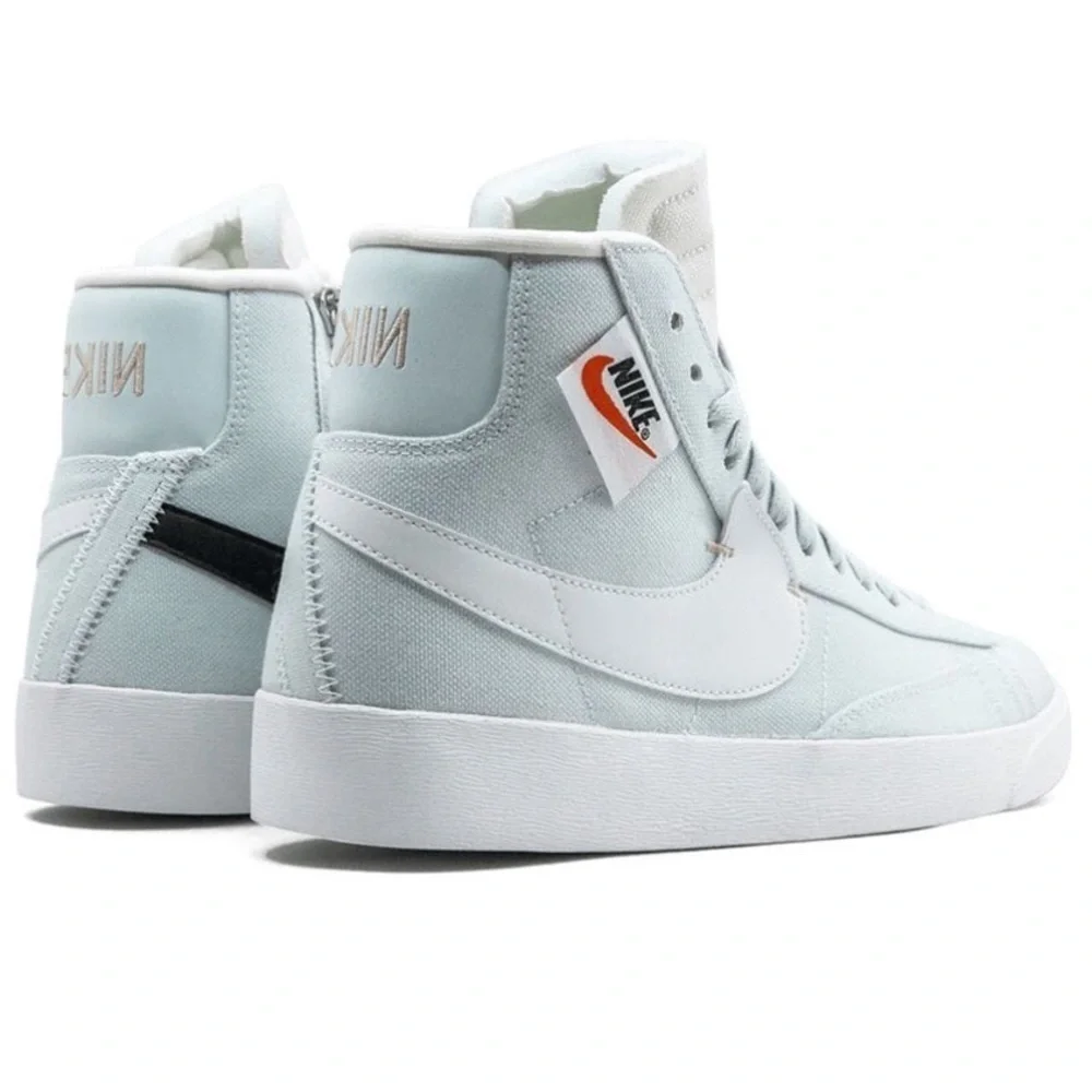 LIMITED EDITION Nike Mid blazer rebel ghost aqua summit white w Mirror DESIGN